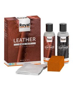 Onderhoudsmiddel Leather Care Kit Wax & Oil