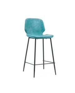 By-Boo Barstoel Seashell Blauw