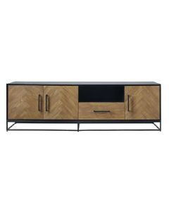 ​Pronto Wonen TV-meubel Veneta Naturel 199 cm front