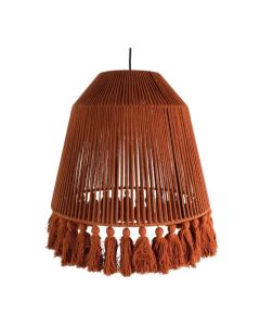 Hanglamp Kwasten Katoen Terra 50x50x50 cm