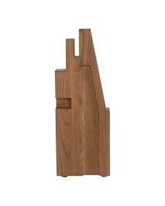 Decoratief object Vieste XL van sunkay hout in Golden Oak finish