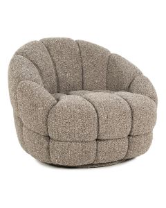 Eleonora Draaibare Fauteuil Tina Taupe Flou