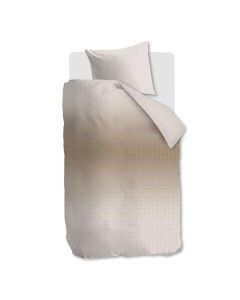 Dekbedovertrek Nadine met dubbelzijdig ontwerp en twee kussenslopen in verfijnd dessin