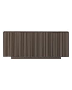 WOOOD Nova dressoir truffelbruin 200 cm vooraanzicht