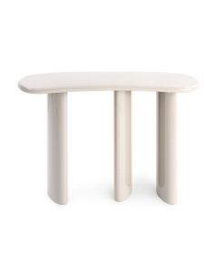COCOmaison Wandtafel Jonne Cr&egrave;me vrijstaand vooraanzicht