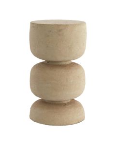 Light & Living bijzettafel Jalon Beige met gestapelde ronde vormen