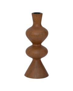 Urban Nature Culture Rosha kandelaar van mangohout in golden oak finish