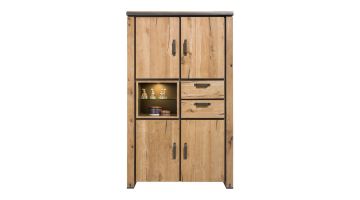 Henders-Hazel-bergkast-farmland-eiken-fineer-railway-brown-vooraanzicht