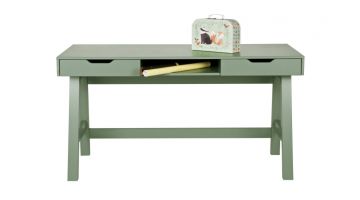 WOOOD Nikki Bureau Grenen Jadegroen