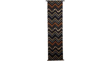 Trendhopper Wanddoek Velvet Zwart 178x56cm