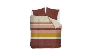 Beddinghouse Dekbedovertrek Hidde Red 240x200/220cm