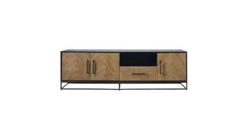 ​Pronto Wonen TV-meubel Veneta Naturel 199 cm front
