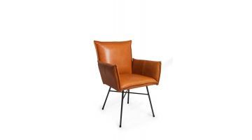 Jess Design Draai-eetkamerstoel met arm Sanne