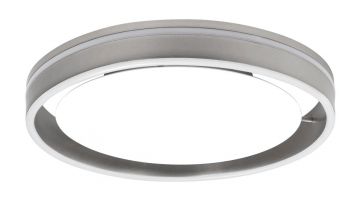 Highlight Plafondlamp Double Nikkel Mat