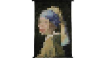 Trendhopper Wanddoek Meisje Met De Parel