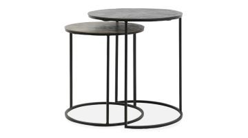 INHOUSE Bijzettafel Rengo Set van 2