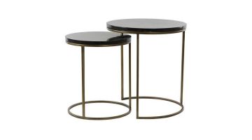 INHOUSE Bijzettafel Sobrina Set van 2