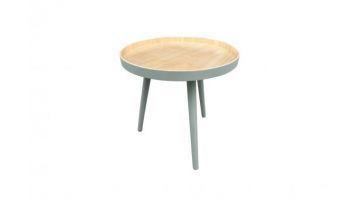 WOOOD Bijzettafel Sasha Groen Ø41cm