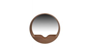 Zuiver Spiegel Round Wall Natural 40 cm