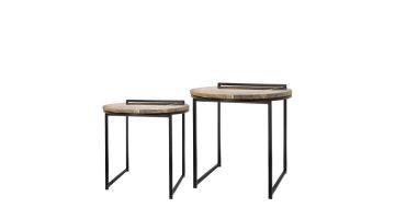 Riverdale Bijzettafel Set Fre Marmer