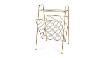 Riverdale Bijzettafel Lektuurbak Amaro Goud