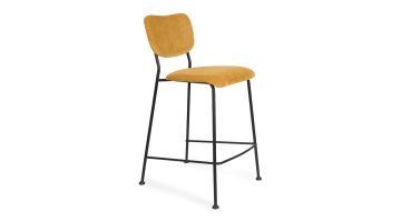 Zuiver Barstoel Benson Okergeel