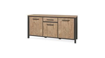Profijt Meubel Dressoir Mendiga Oranje Teak