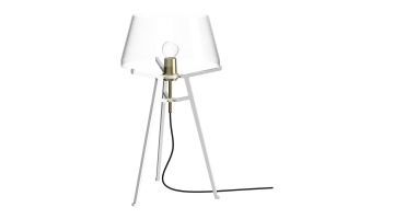 Tonone Tafellamp Ella White - transparant