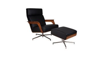 Harvink fauteuil + hocker de Kaap