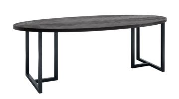 Pronto Wonen Eettafel Vinito Zwart 230x110 cm