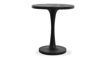 Light & Living Bijzettafel Bicaba Zwart 55x50 cm