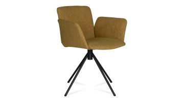 Label Eetkamerstoel met arm Easy Junior Yellow