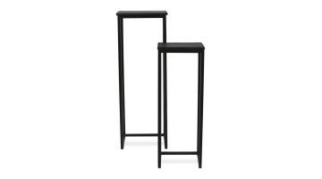 Light & Living Zuil Bryson Zwart Set van 2