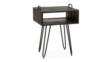 Nachtkastje Yucon Black