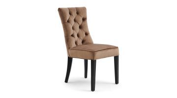 Rivièra Maison Balmoral Dining Chair Velvet III Golden Mink