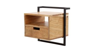 Nachtkastje Air Solid Lade + Open Vak