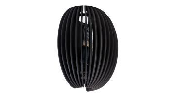 Blij Design Wandlamp Swan Zwart 27 cm