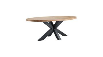 Profijt Meubel Eetkamertafel Silvares Ovaal Old-Teak