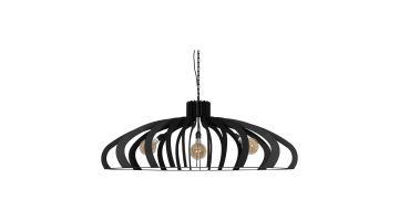 Baenks Ztahl Hanglamp Catania Ovaal 3L