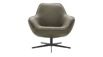 Baenks Draaifauteuil Rebound Bottle Green Laag