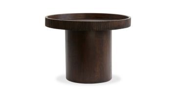 Light & Living Bijzettafel Kalomo Roodbruin M