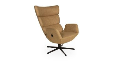 Conform Relaxfauteuil Turtle Okergeel