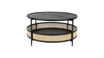 Zuiver Salontafel Makoto Black 80 cm
