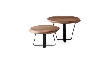 Pilat&Pilat Salontafel set van 2 Silas Walnoot