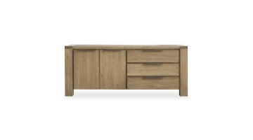 Pronto Wonen Dressoir Valvola Smoked Brown 190 cm