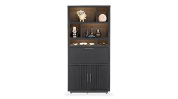 Henders & Hazel Bergkast Pavie Castle Black