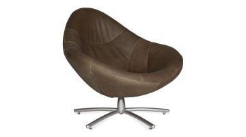 Label Draaifauteuil Hidde Olijfgroen