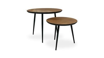 Trendhopper Bijzettafel Fishbone (HSM356) - set van 2