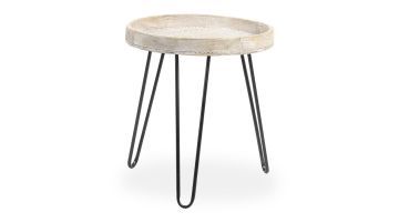 Trendhopper Bijzettafel Kenzie lichtbruin