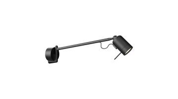 Tonone Wandlamp ONE + Wall - Smokey Black